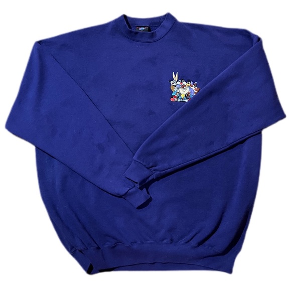Vintage 90s off-brand Looney Tunes sweater 2X - Picture 5 of 5